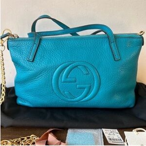 Gucci Soho Blue Bag